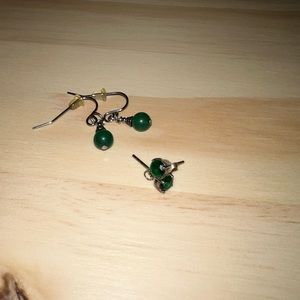 Sterling silver earrings set